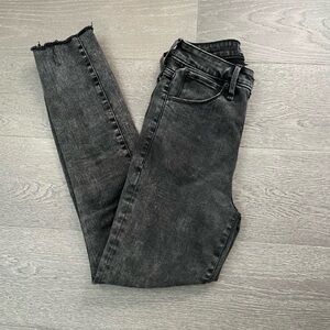 Abercrombie & Fitch Charcoal Ankle Jeans